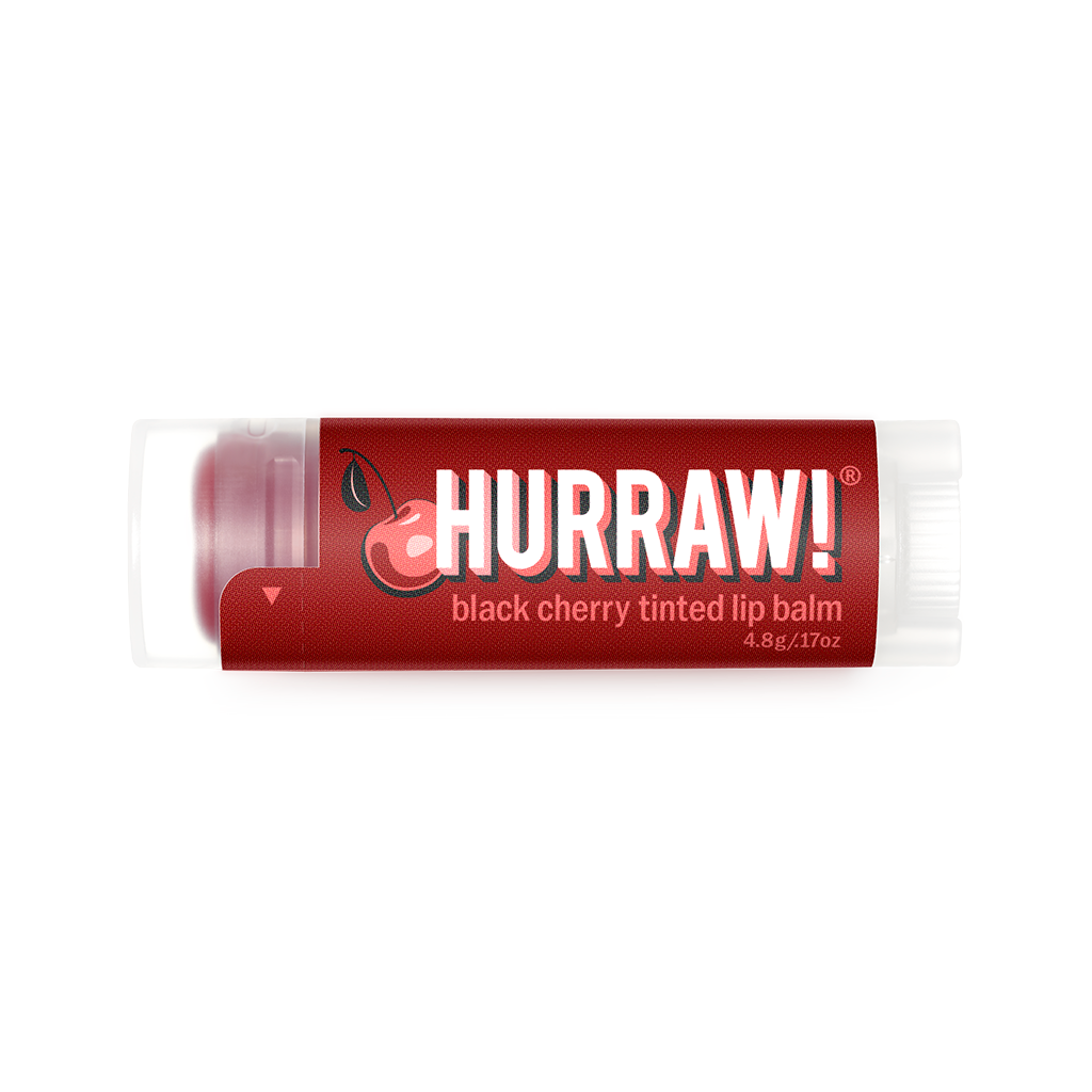 zwarte kers getinte lippenbalsem certificeringen en keurmerken van Hurraw