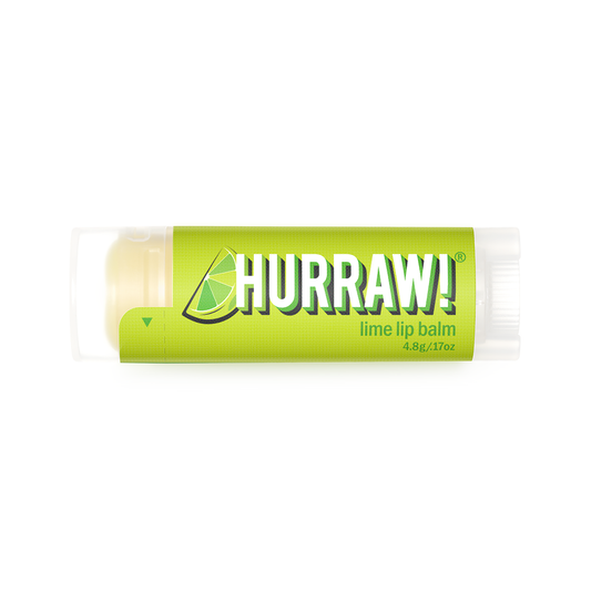Productfoto van Hurraw limoen lippenbalsem