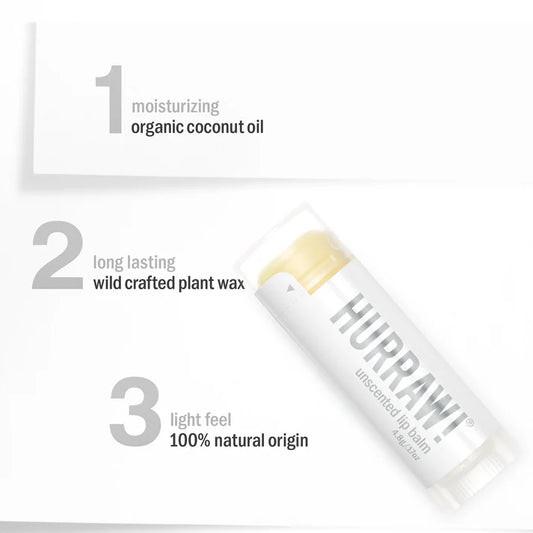 Ongeparfumeerde lippenbalsem met neutrale formule en zachte uitstraling