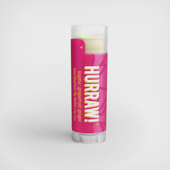 Video van Hurraw Kapha lippenbalsem met grapefruit, gember en eucalyptus