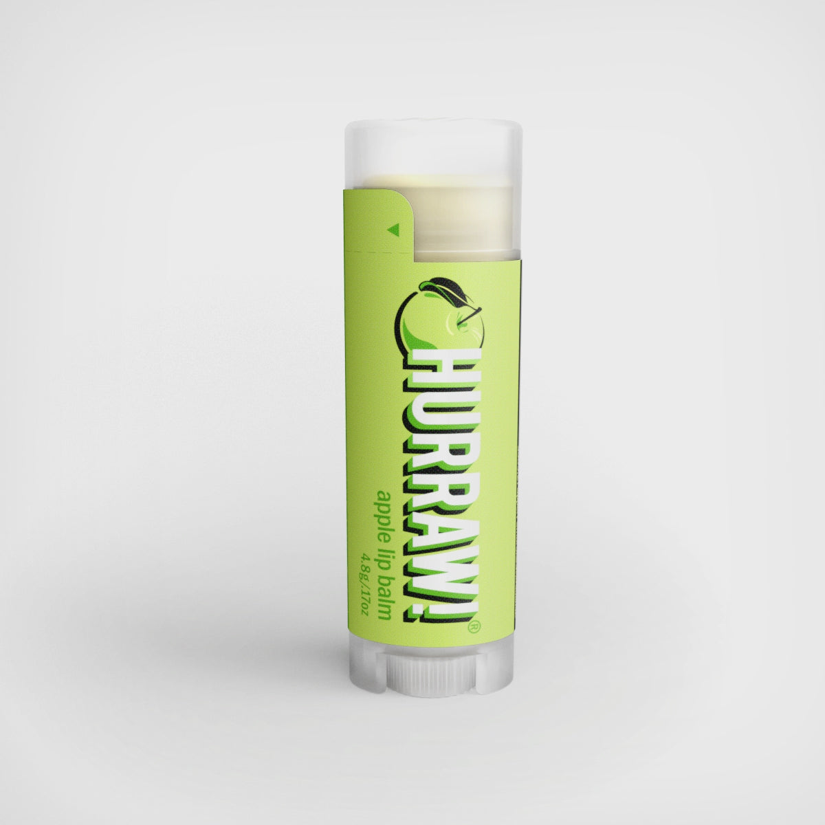Balm van Hurraw met appelgeur en natuurlijke uitstraling