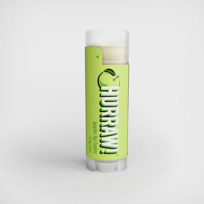 Balm van Hurraw met appelgeur en natuurlijke uitstraling