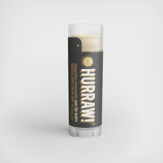 Video van Hurraw sun lippenbalsem SPF 15 met verzorgende oliën